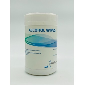 مناديل تعقيم سمسكو الطبية بتركيز 70% كحول 100 منديل