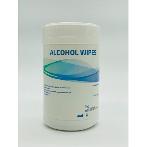 مناديل تعقيم سمسكو الطبية بتركيز 70% كحول 100 منديل