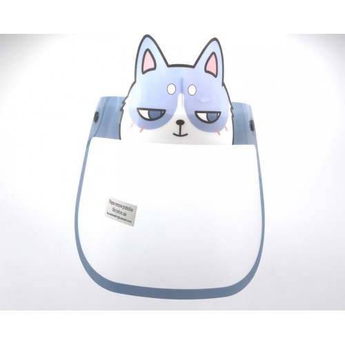 قناع حماية الوجه فيس شيلد للاطفال لون ازرق