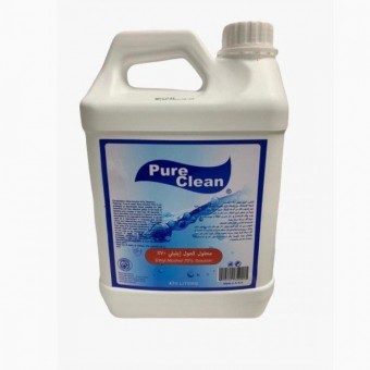 جالون معقم سائل لليدين ماركة الحماية القصوى  70٪؜ كحول (حجم 5 لتر)