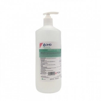 حجم 1 لتر 70٪ كحول DMD  معقم جل مطهر لليدين ماركة 